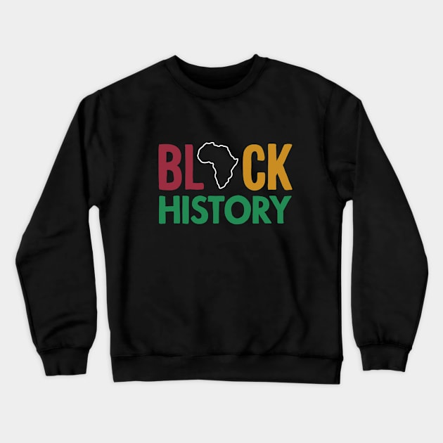 Black history Crewneck Sweatshirt by valentinahramov